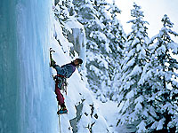 cascade de glace  Chamonix