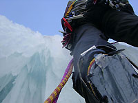 cascade de glace  Chamonix