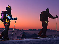 ski de rando  Chamonix, tour de la Meige, cerces et Mont Thabor