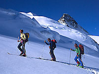 ski de rando  Chamonix, tour de la Meige, cerces et Mont Thabor