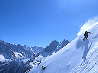 ski de rando � Chamonix, tour de la Meige, cerces et Mont Thabor